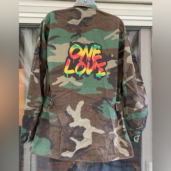 Authentic US Military Jacket, Camouflage Army Jacket - Picture 3 of 16